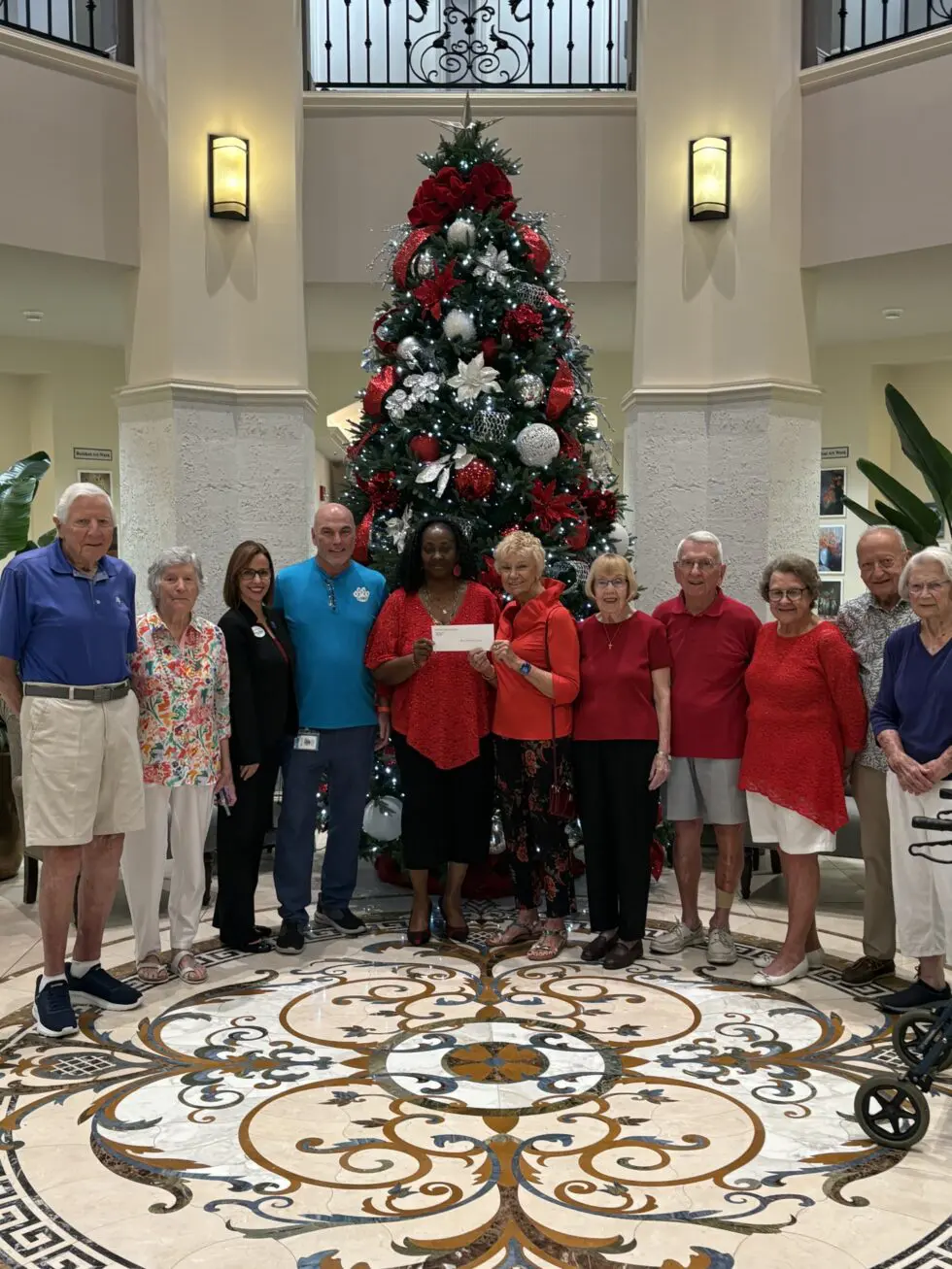 The Arlington of Naples Worship Group Supports Lely Elementary with Gift for Bilingual Library Materials