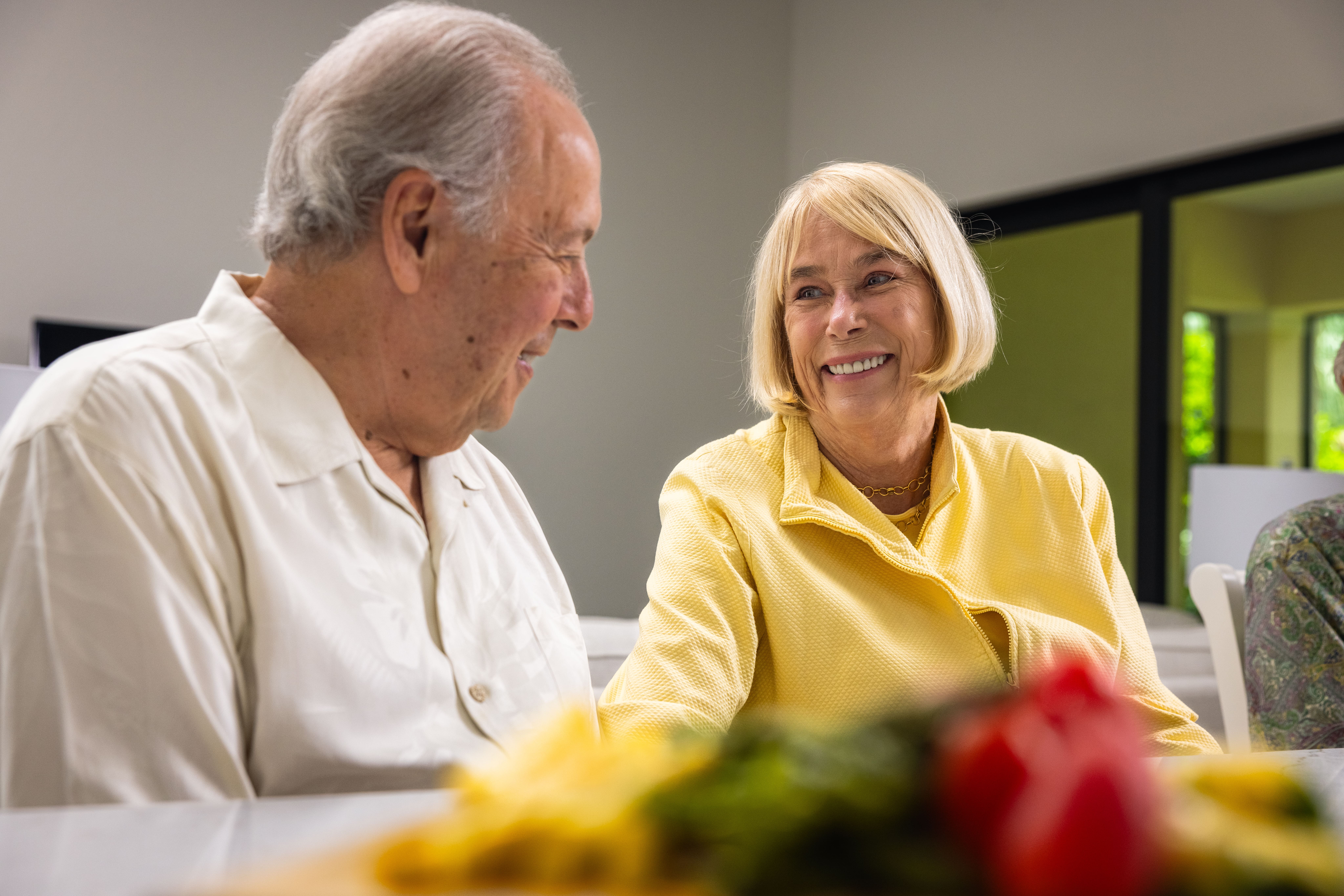 Arlington at Naples couple smiling