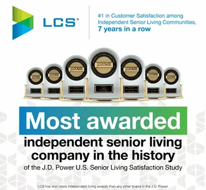 The Arlington of Naples’ Management Company stays on top as J.D. Power’s most-awarded senior living provider in the annual Senior Living Satisfaction Study