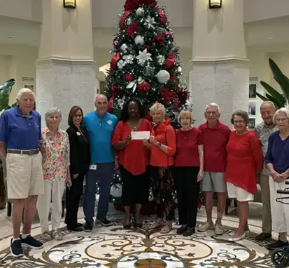 The Arlington of Naples Worship Group Supports Lely Elementary with Gift for Bilingual Library Materials