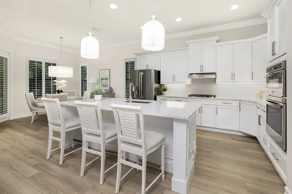 Kitchen in an Apartment Home at The Arlington of Naples